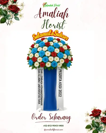 Standing Flowers Kawasan Perkantoran Kelapa Gading Jakarta Utara